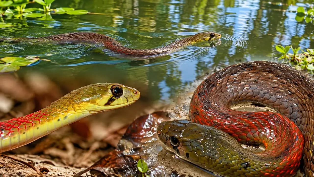 No Harmless Snake Think Again Venomous Redneck Keelback Found in Bangladesh Has No Antivenom