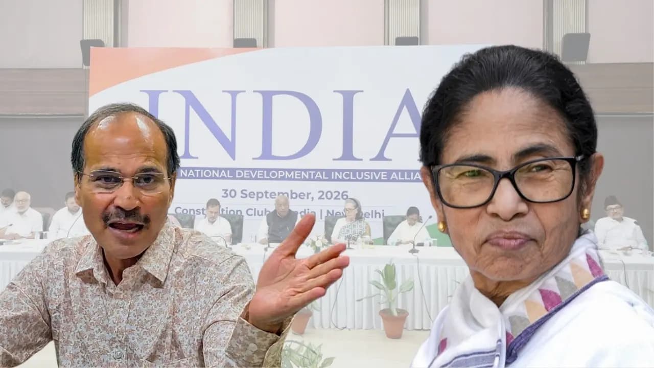 TMC-Congress political update: Adhir Ranjan Chowdhury statement on Mamata Banerjee also said about khokababu here what congress leader said 