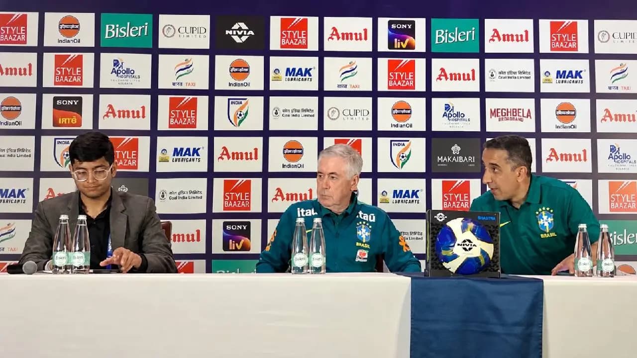 India vs Brazil: Ancelotti Warns No Match Is Friendly Ahead of Historic Brazil Clash against India