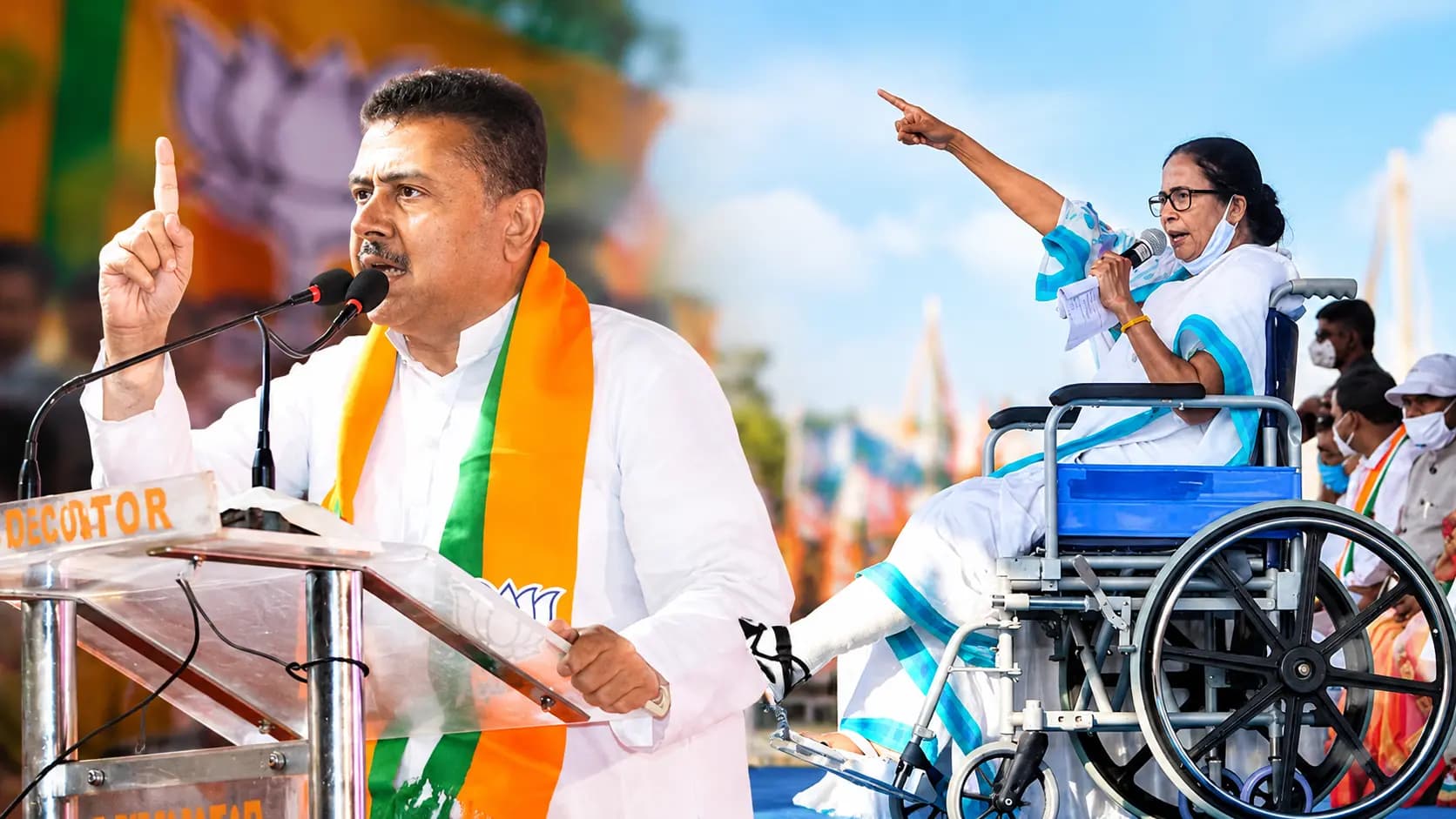 '২১-এ মমতার 'মিথ্যা প্রচার', CID হুমকি শুভেন্দুর 