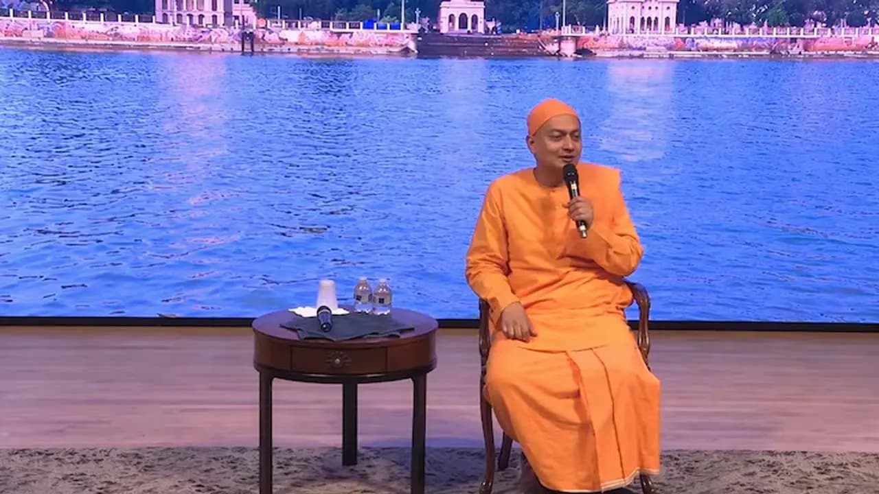 AI Ethics: Anthropic invites Hindu monk Swami Sarvapriyananda to discuss ethics in artificial intelligence.
