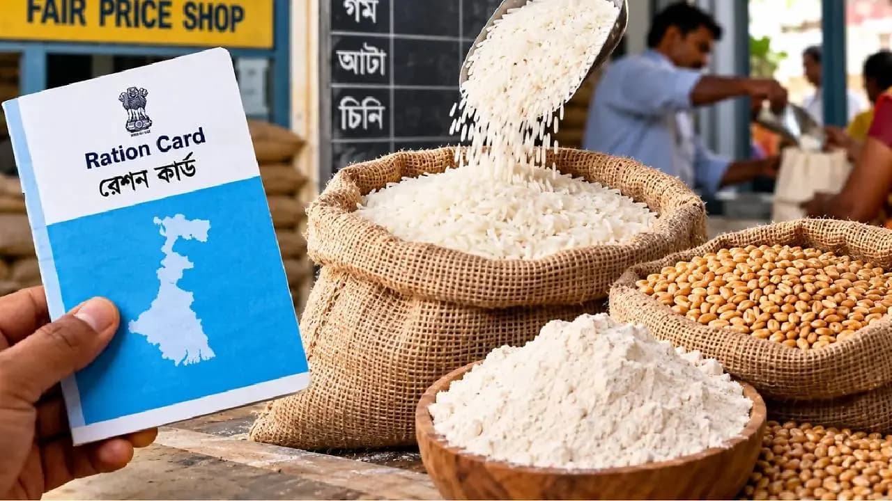 Durga Puja Special Ration: CM Suvendu Adhikari announced Two Crore Families to Get Flour, Sugar and Semolina at 50 percent Discount Through Ration Shops