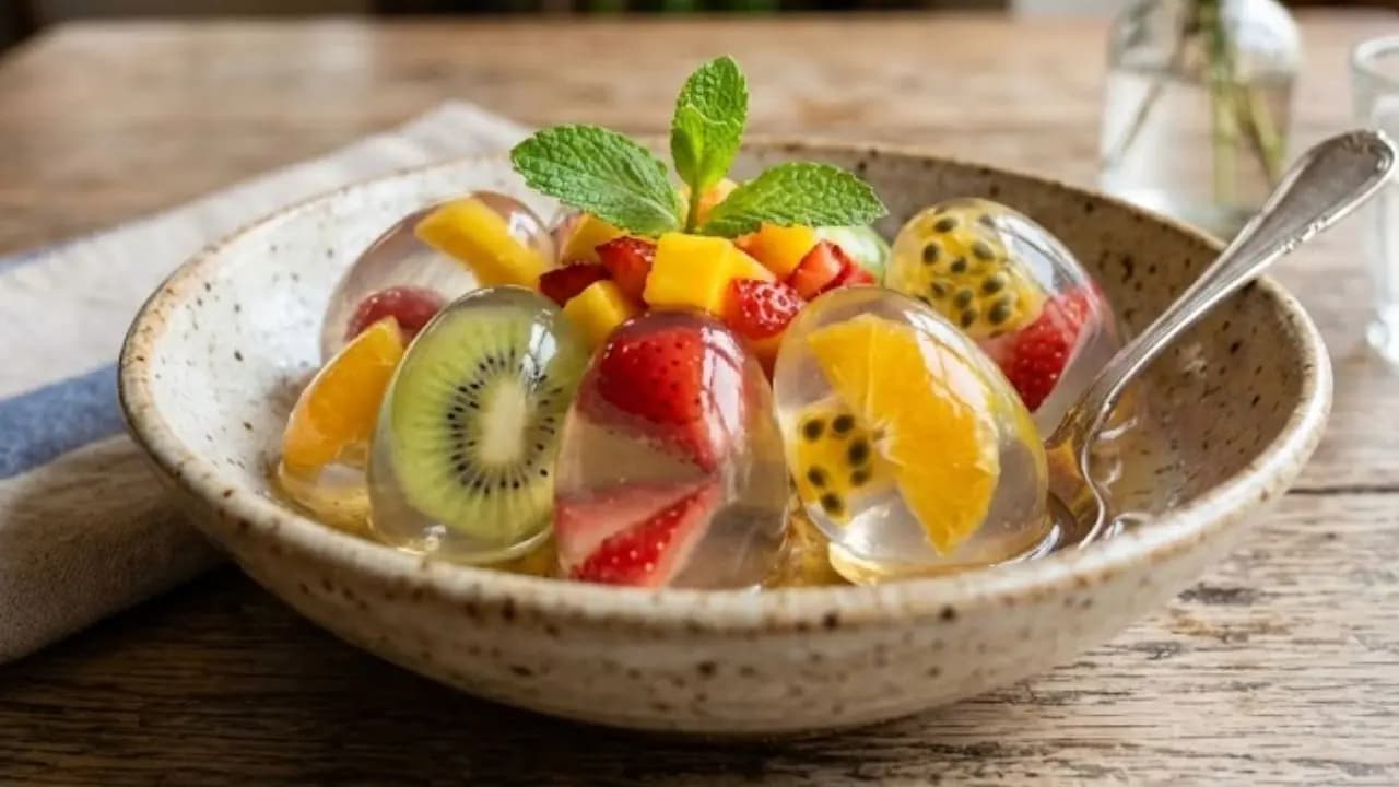 Fruit jellyball recipe: know how to cook this dish