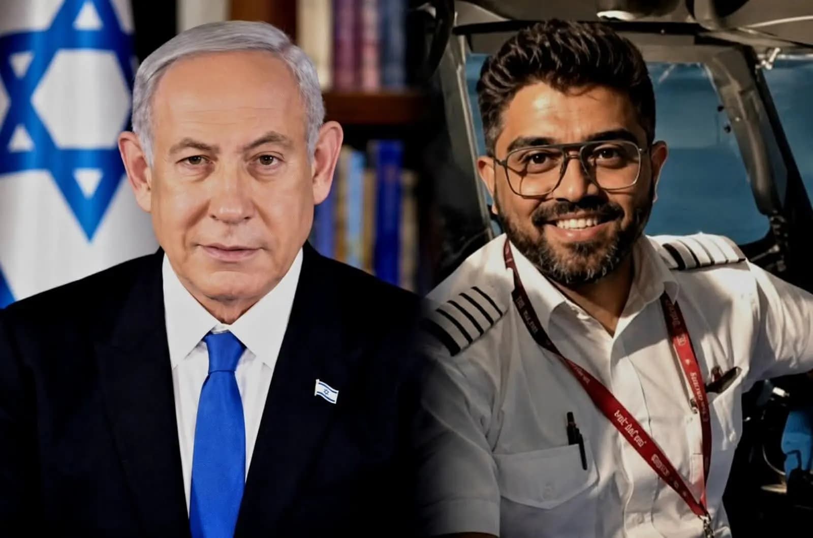 Israeli PM Netanyahu And Captain Smit