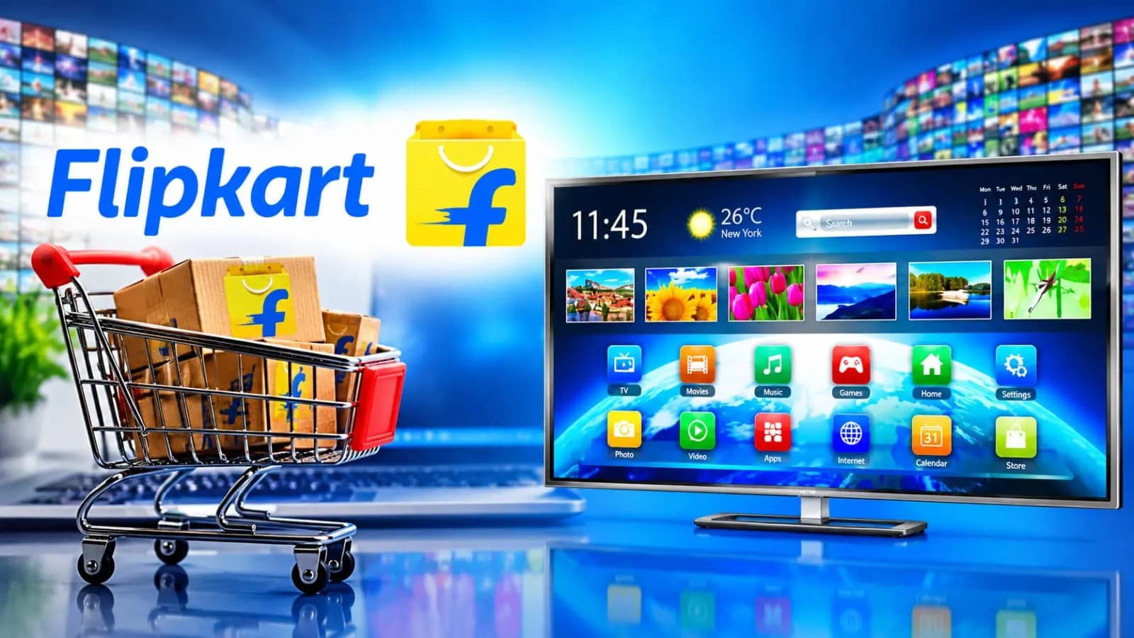 Festive Sale on Flipkart Big Discounts on 43-Inch Smart TVs Huge Price Cuts Before BBD Sale
