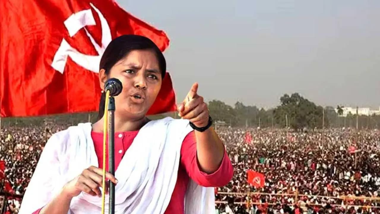 Minakshi Mukherjee slams TMC and BJP from Rishra CITU meeting