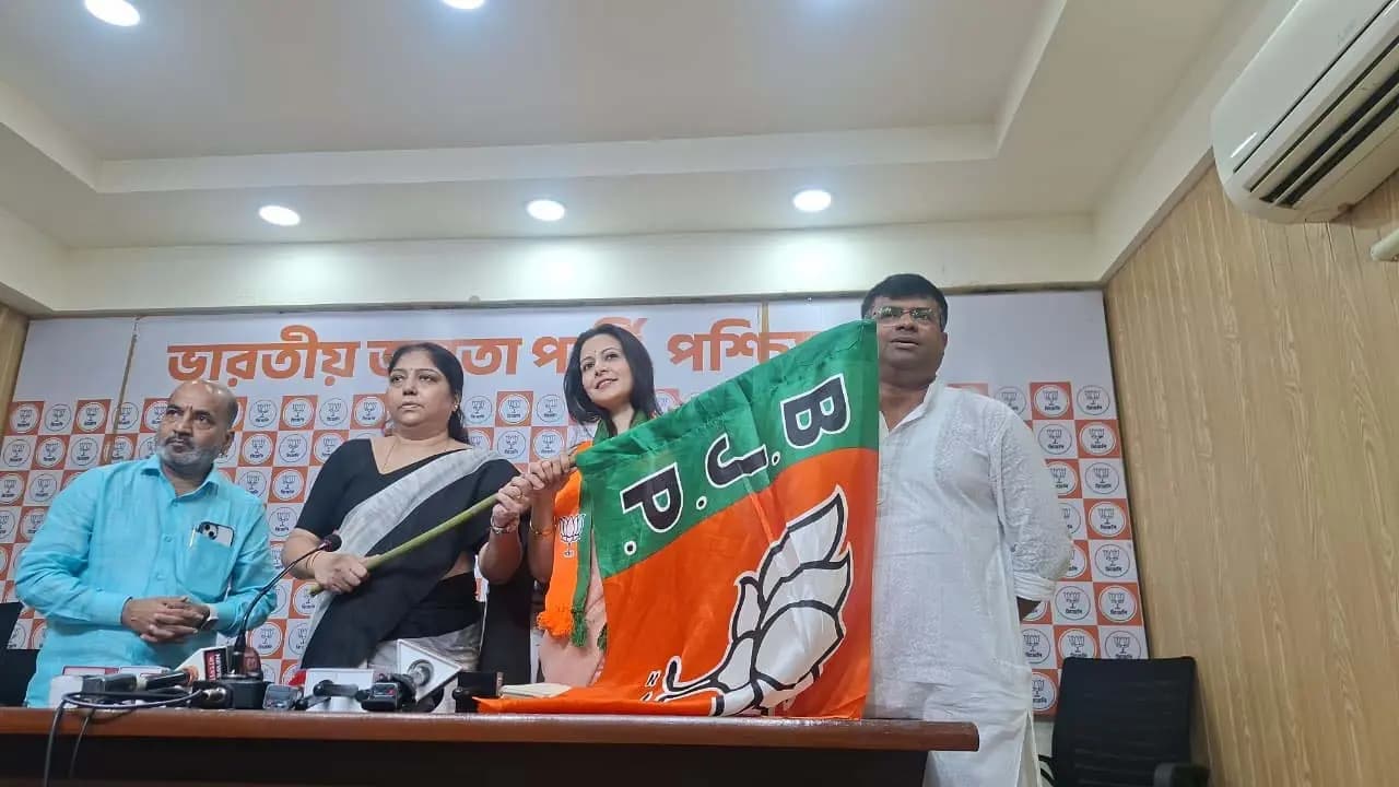 Koel Mallick joined BJP: Koel Mallick joined BJP within 24 hours after announcing the Rajya Sabha candidate