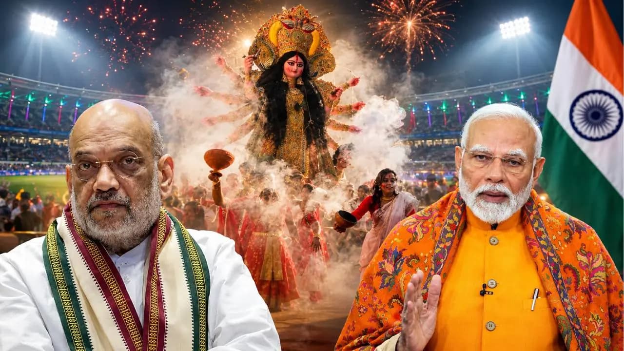 Kolkata Durga Puja: PM Narendra Modi, Union Minister Amit Shah To Skip Mahalaya Event At Eden Gardens