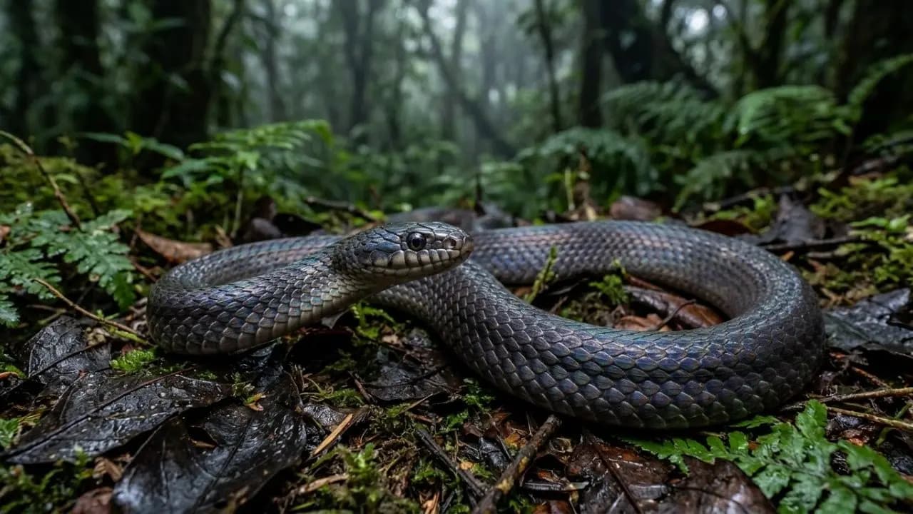 This popular snake behaves like a bird while hatching eggs
