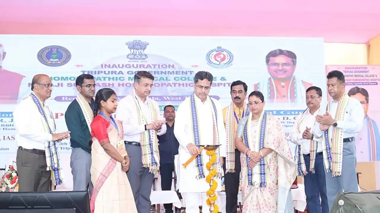 Tripura CM Manik Saha Announced Several New Medical College To Be Built In State, Ayurvedic Hospital Will Open Soon