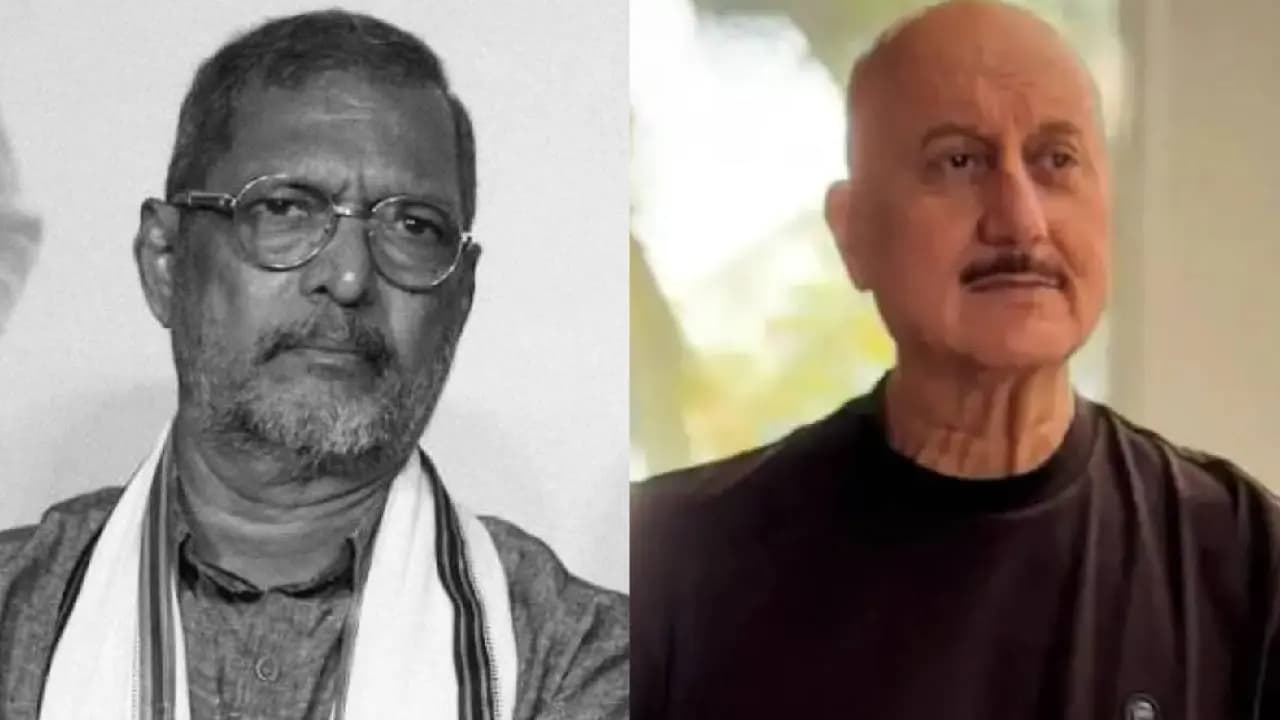 Anupam Kher write an emotional note on demise of Veteran actor Nana Patekar 