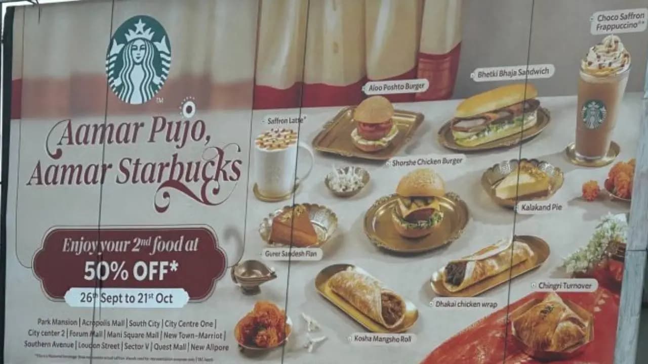 Aloo Posto Burger for Puja foodies stunned by Starbucks bizarre move