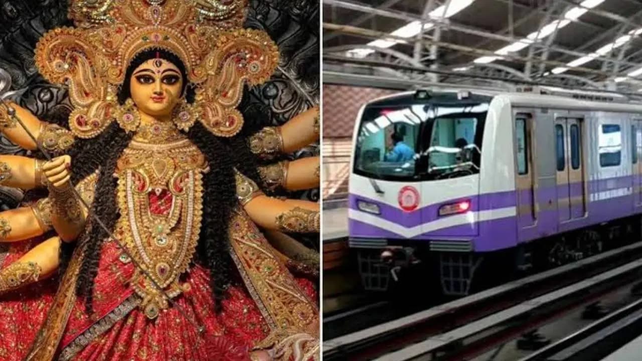 Durgapujo 2026: Kolkata metro timings during Durgapujo