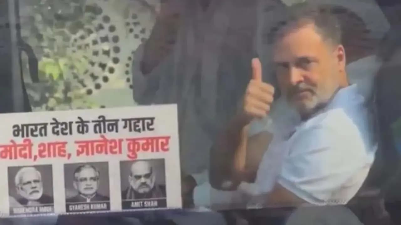 Protests led by Rahul Gandhi capital remains turbulent for the third day additional police deployed in Delhi security for Gyanesh also stepped up