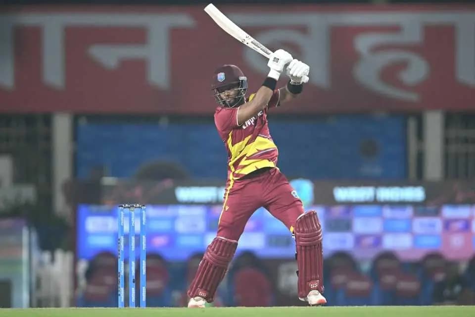 Hope and Rutherford brutal in Ranchi, West Indies chase record run of 250 and level the T-20 series