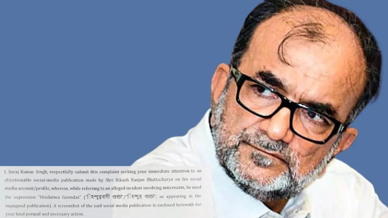  Bikash Ranjan Bhattacharya exclusive reaction after Police complaint Against him One arrested after his house attacked 