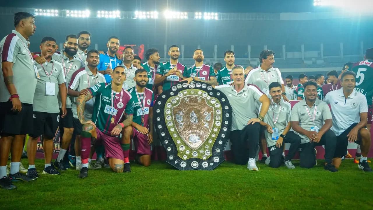 Mohun Bagan coach Panagiotis Dilmperis fiery response after beating East Bengal in the IFA Shield final