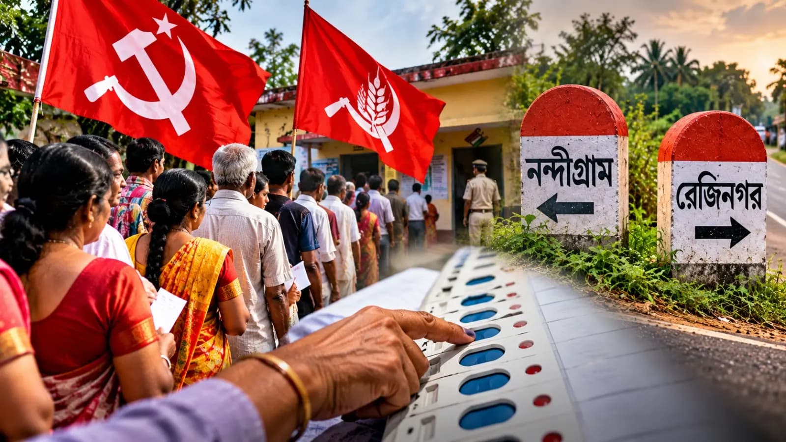 Nandigram-Rejinagar By election update: How many votes here CPI-CPIM Candidate did get 