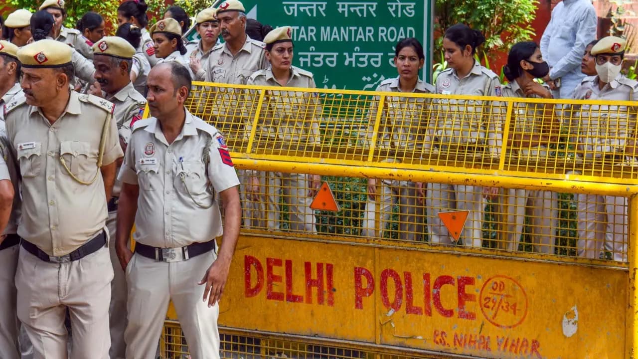 Delhi Police defends Jantar Mantar restrictions, says Cockroach Janta Party protest has no permission