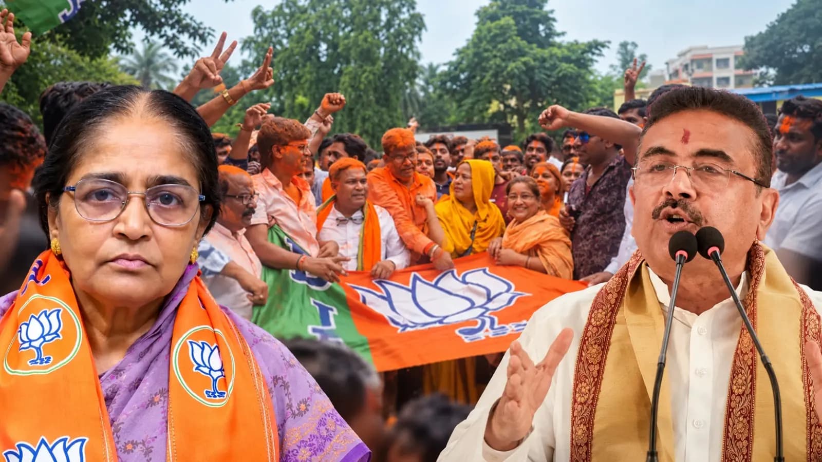 Nandigram Bypoll Result: BJP clean swept in Nandigram Suvendu Adhikari claimed that Muslim voters are aligning with them