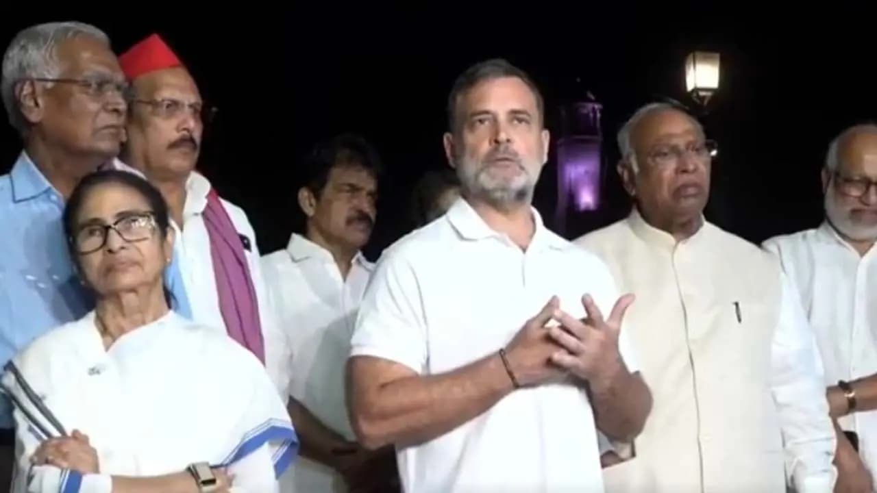 INDIA Bloc Leaders To Murmu: President wanted proof of vote theft we have it Rahul Gandhi claims after meeting with Draupadi Murmu