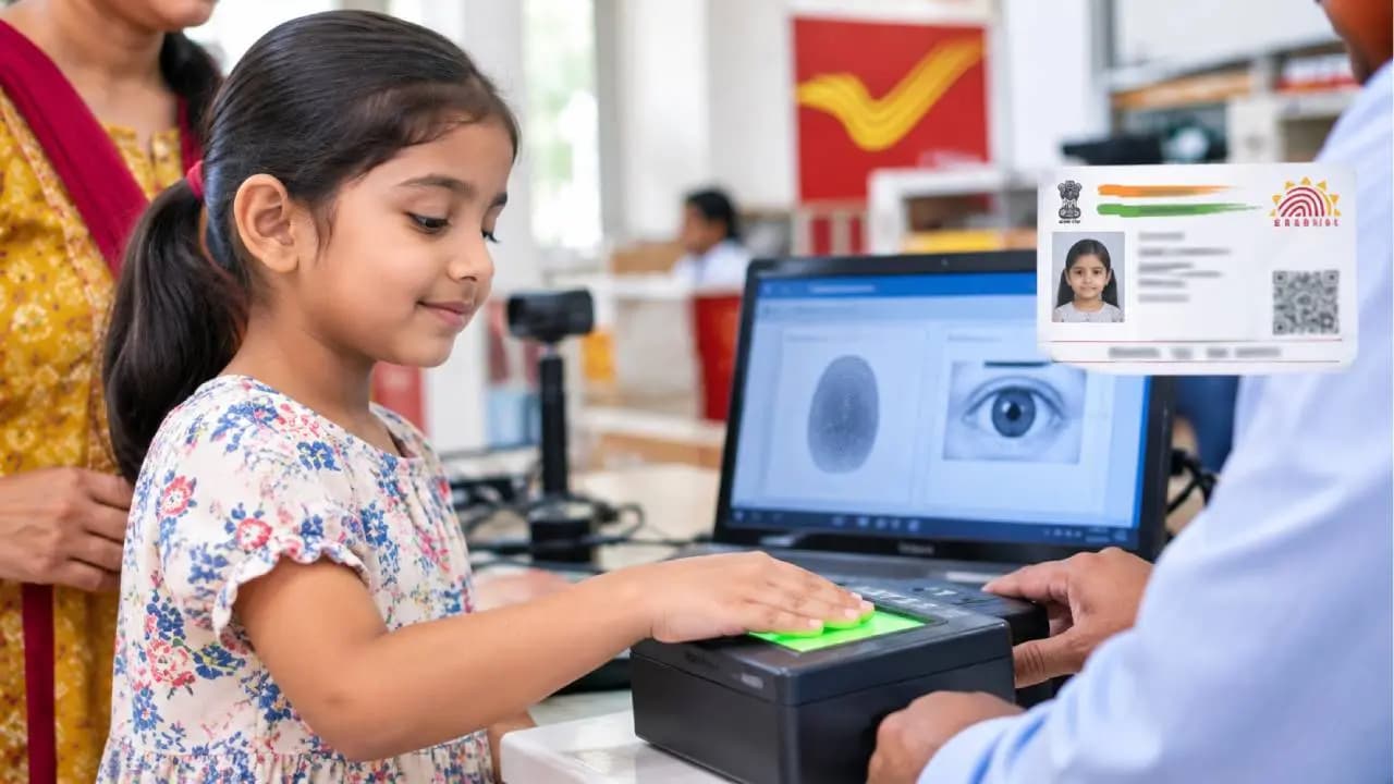 UIDAI Extends Free Aadhaar Biometric Update Deadline for Children Aged 7 to 15 Until September 30, 2027