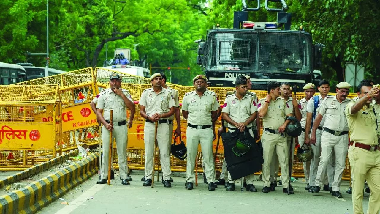 Delhi Police tightens Security ahead of CJP Protest at Jantar Mantar