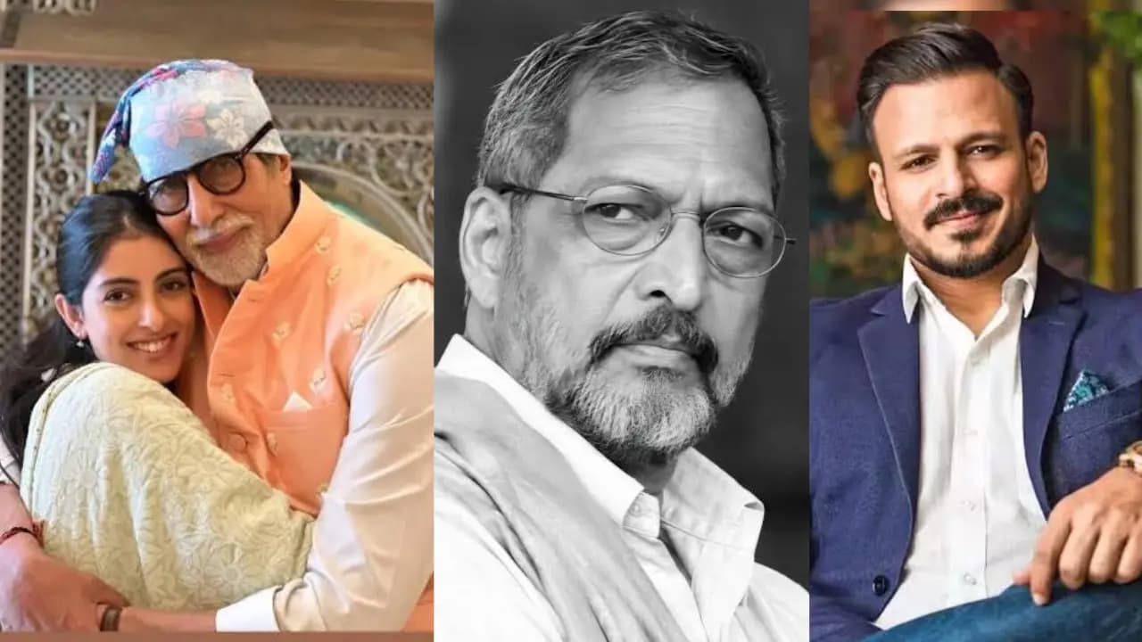 Navya Naveli Learning From Amitabh Vivek Oberoi remembers Nana Patekar
