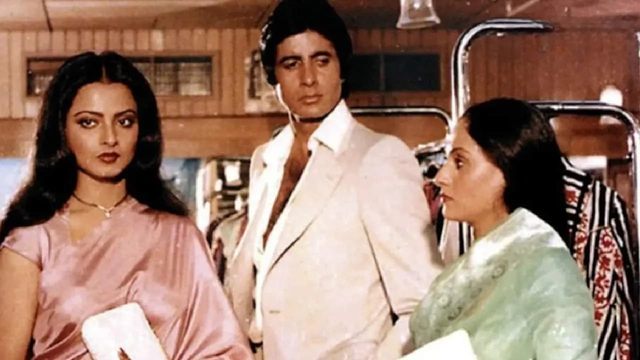 When Rekha saw Jaya Bachchan crying after watching her romantic scenes with Amitabh Bachchan 
