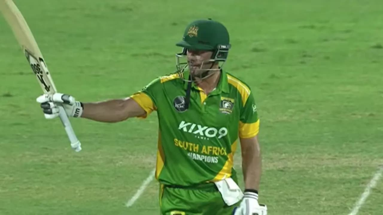 AB de Villiers century against Australia Champions in the World Championship of Legends has sparked calls for his return to the IPL in 2027