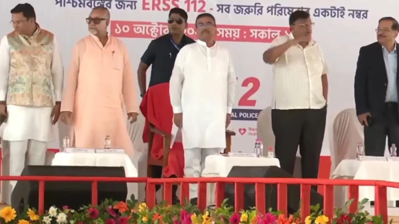 West Bengal 112 Emergency Police Service Launched BIG announcement from CM Suvendu Adhikari
