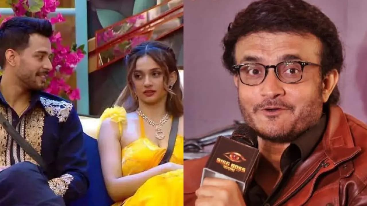 Bigg Boss Bangla: Sourav Ganguly doubts about Rajveer Dey and Nandini Dutta chemistry 