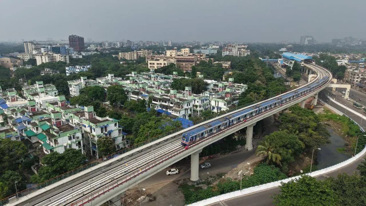 First Trial Run Conducted On Beleghata–It Centre Section Of Kavi Subhash–Jai Hind Bimanbandar Metro Corridor