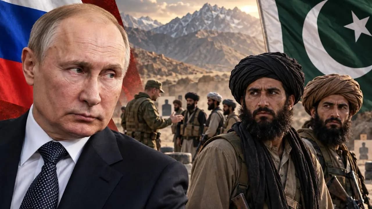 Training Taliban in modern warfare: Russias new move to cripple Pakistan