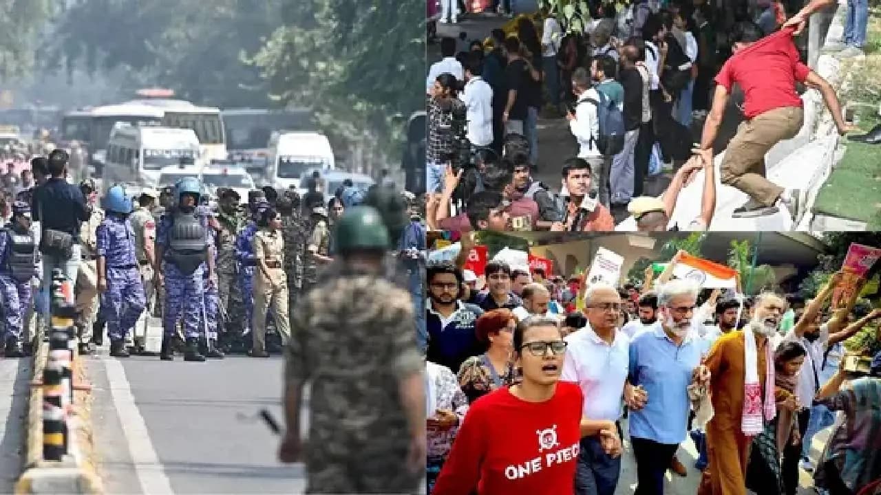 CJP Protest: Delhi Police Release Over 3000 People Detained During CJP Protest, DMRC Reopens All Metro Stations