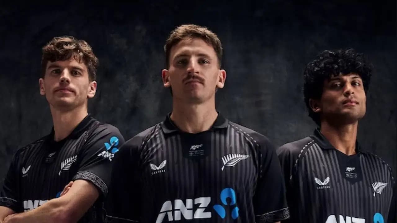 New Zealand reveal special ODI kit celebrating a century of sporting ties with India