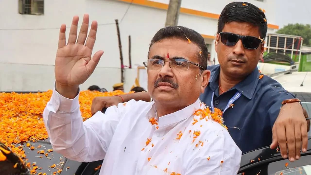 After the victory in Rejinagar Suvendu Adhikari is visiting Murshidabad