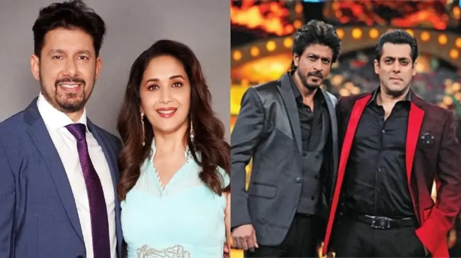 Madhuri Dixit s Husband Dr Nene Recalls Not Recognizing Shah Rukh Khan and Salman Khan at His Own Wedding Reception