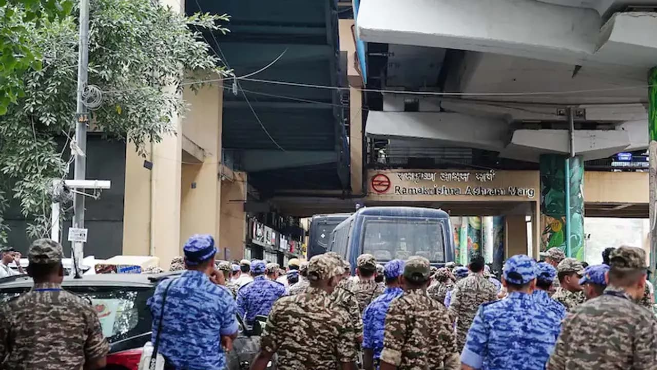 6 Delhi Metro Stations Shut