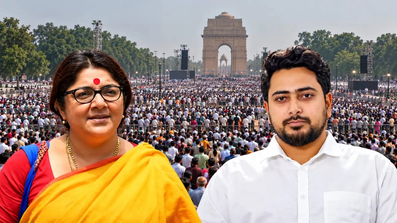 BJP Leader Locket Chatterjee Slams Bangladesh Student Leader Nahid Islam After He Supports CJP Protest