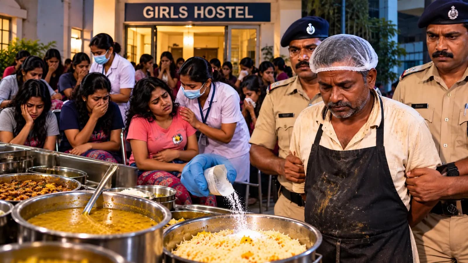 Atleast 50 Girl Students Fall Ill After Having Dinner at Murshidabad Hostel
