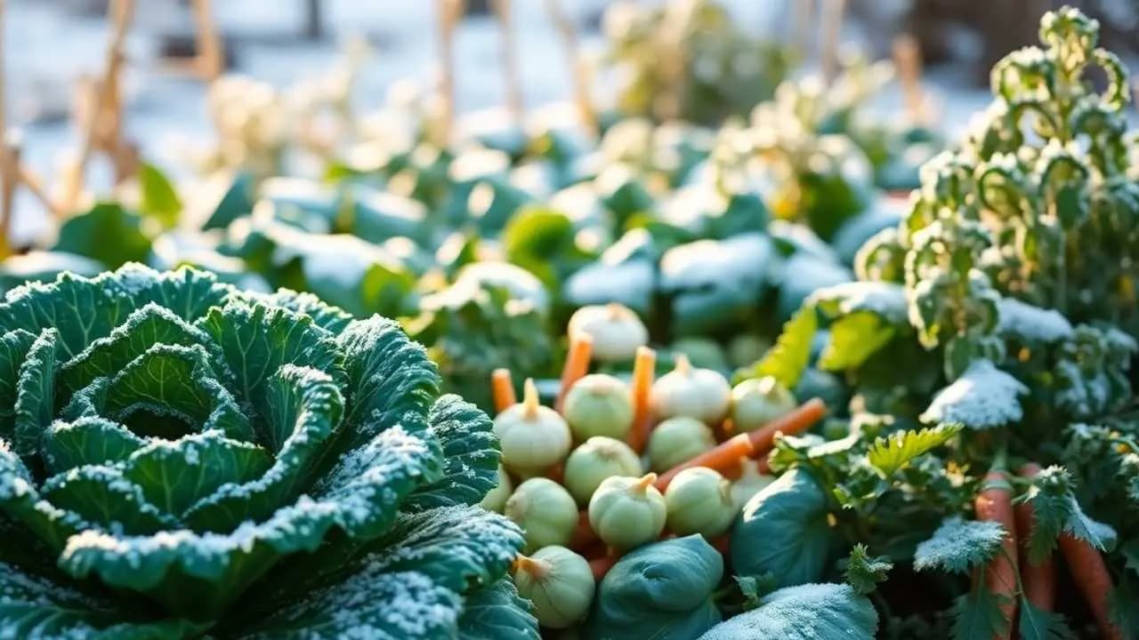 5 winter Vegetables to harvest in October athome