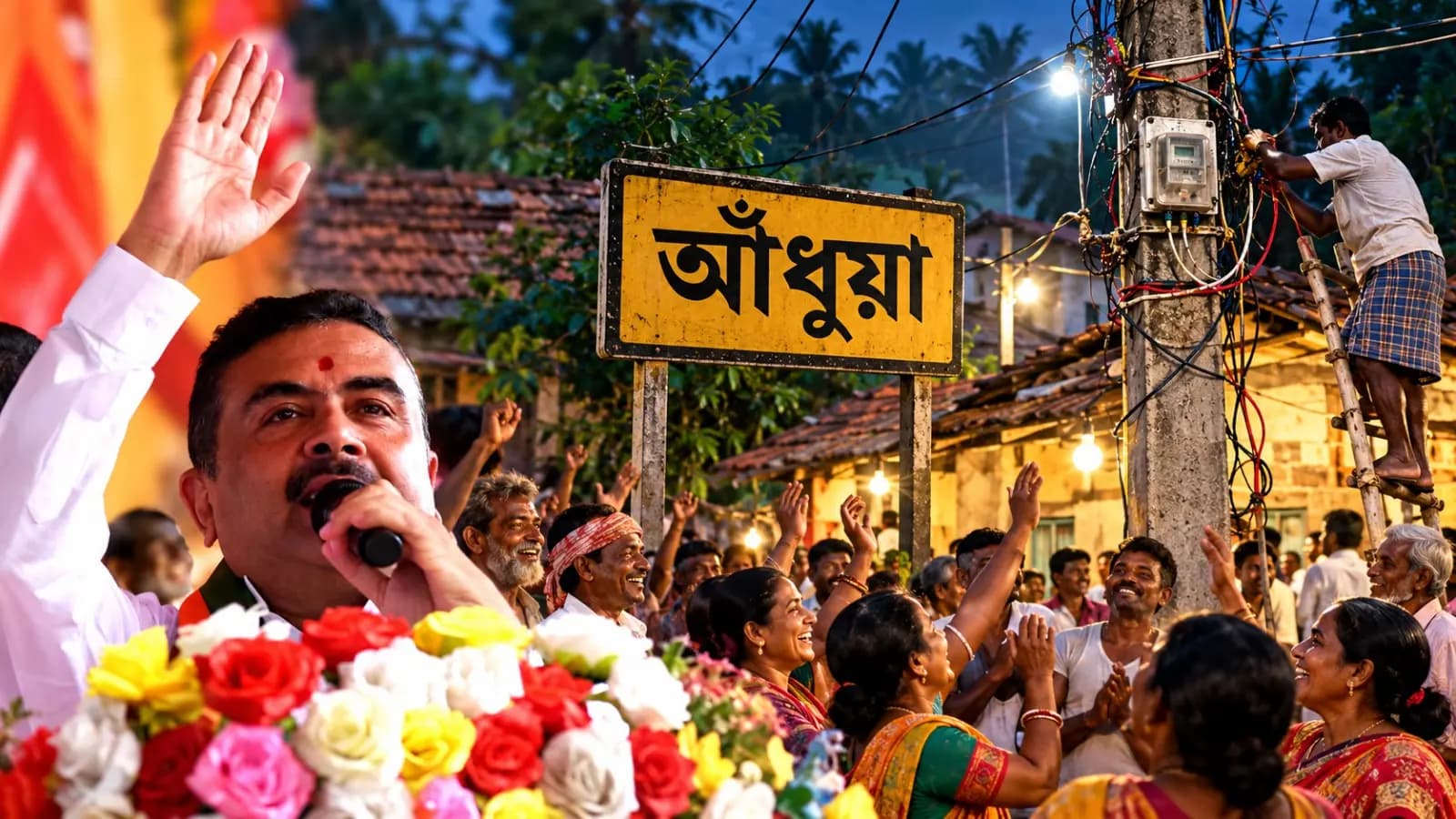 Murshidabad Village Gets Electricity Connection For The First Time After Independence