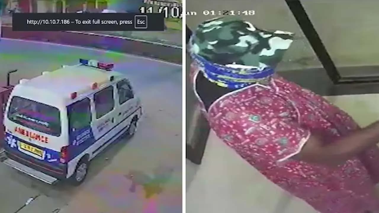 Strange Affair: Miscreants in nighties run riot at an ATM They smashed the machine and looted it then fled in an ambulance