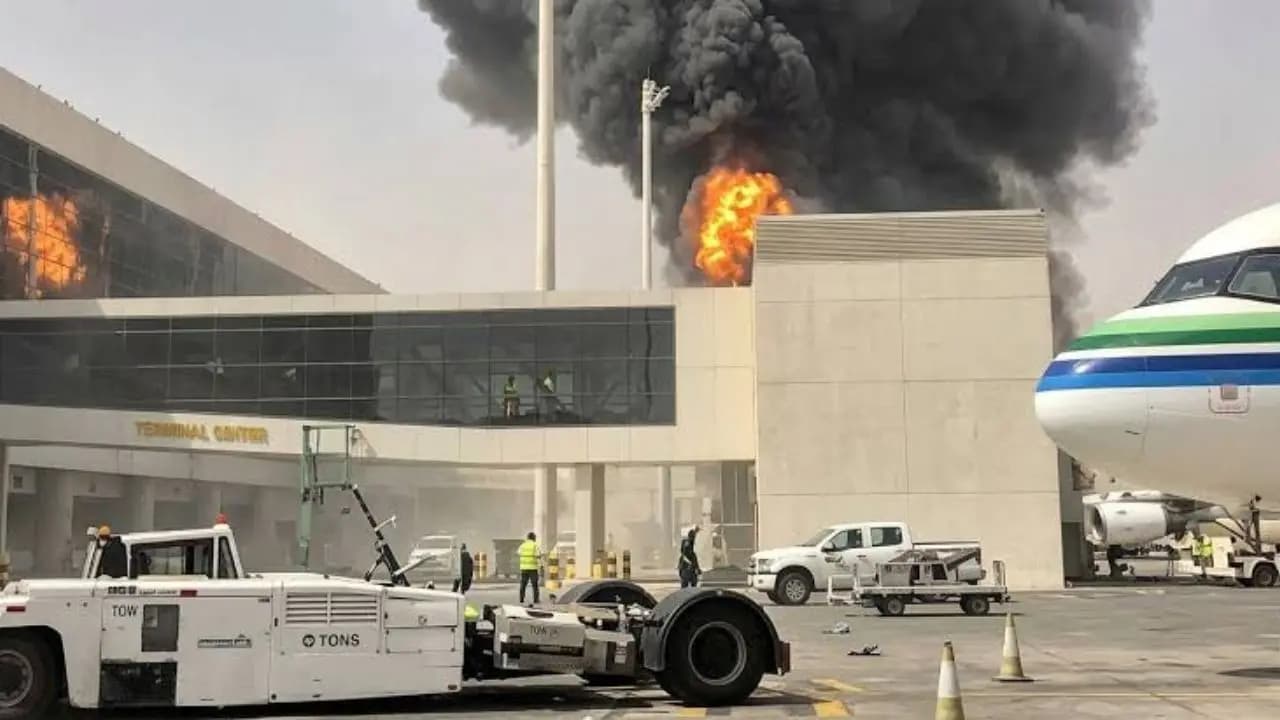 Houthi Attack Kills Indian Man: Houthi attacks kill Indian Man at Saudi Airport 2 Sons In Hospital