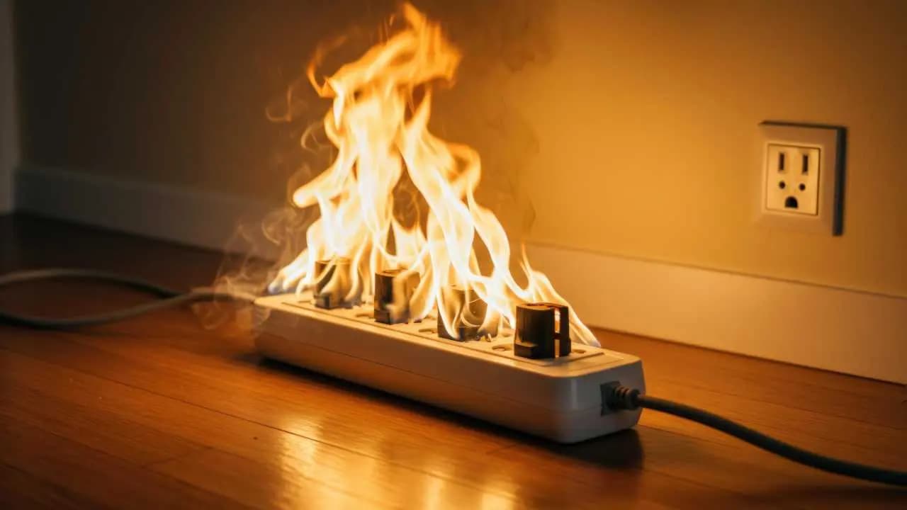 How to use extention board for an electric iron and room heaters 