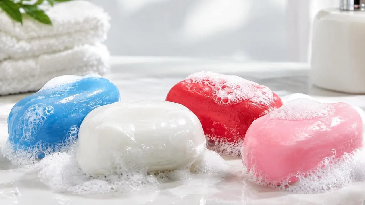 Do you know why soap foam colour is always white