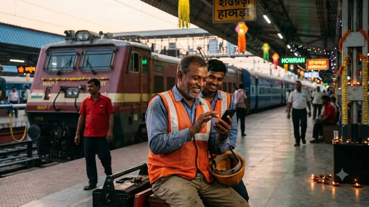Railway Employees Bonus: Will Modi Government Approve a Hike from 17951 to 46184