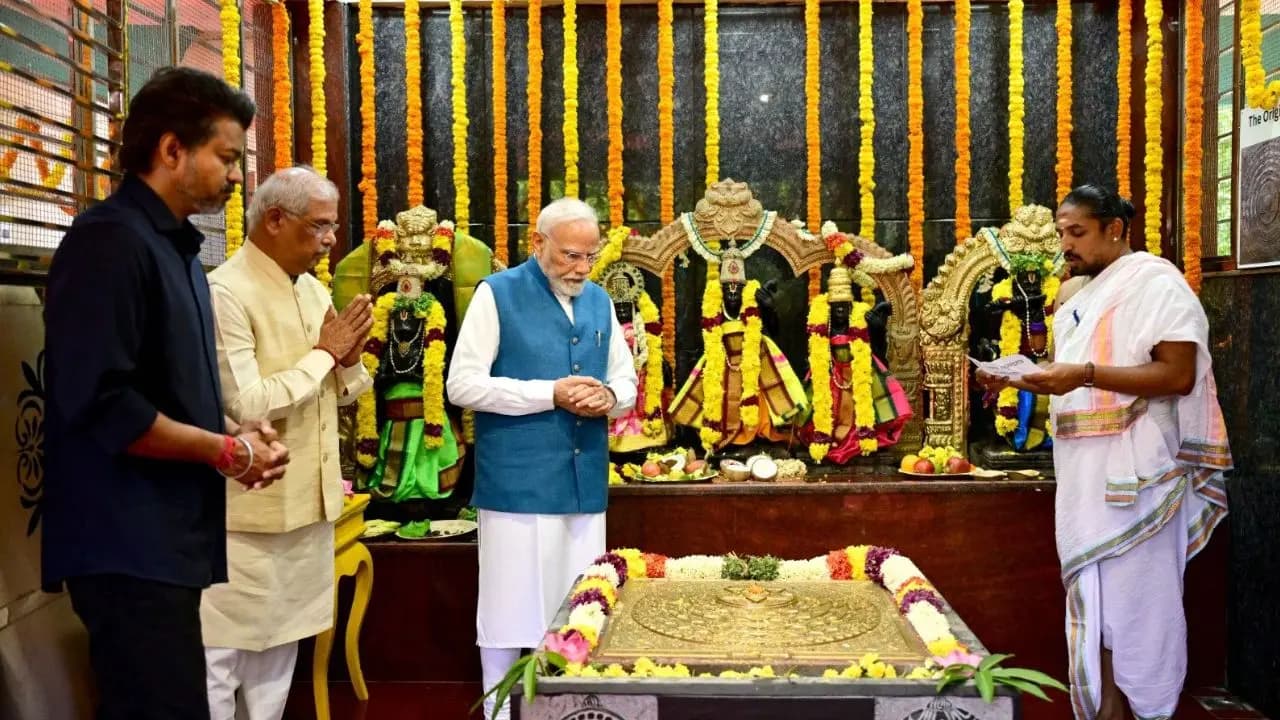PM Modi Visits Jalakandeswarar Temple In Tamil Nadu Know This Ancient Shiva Mandir Speciality