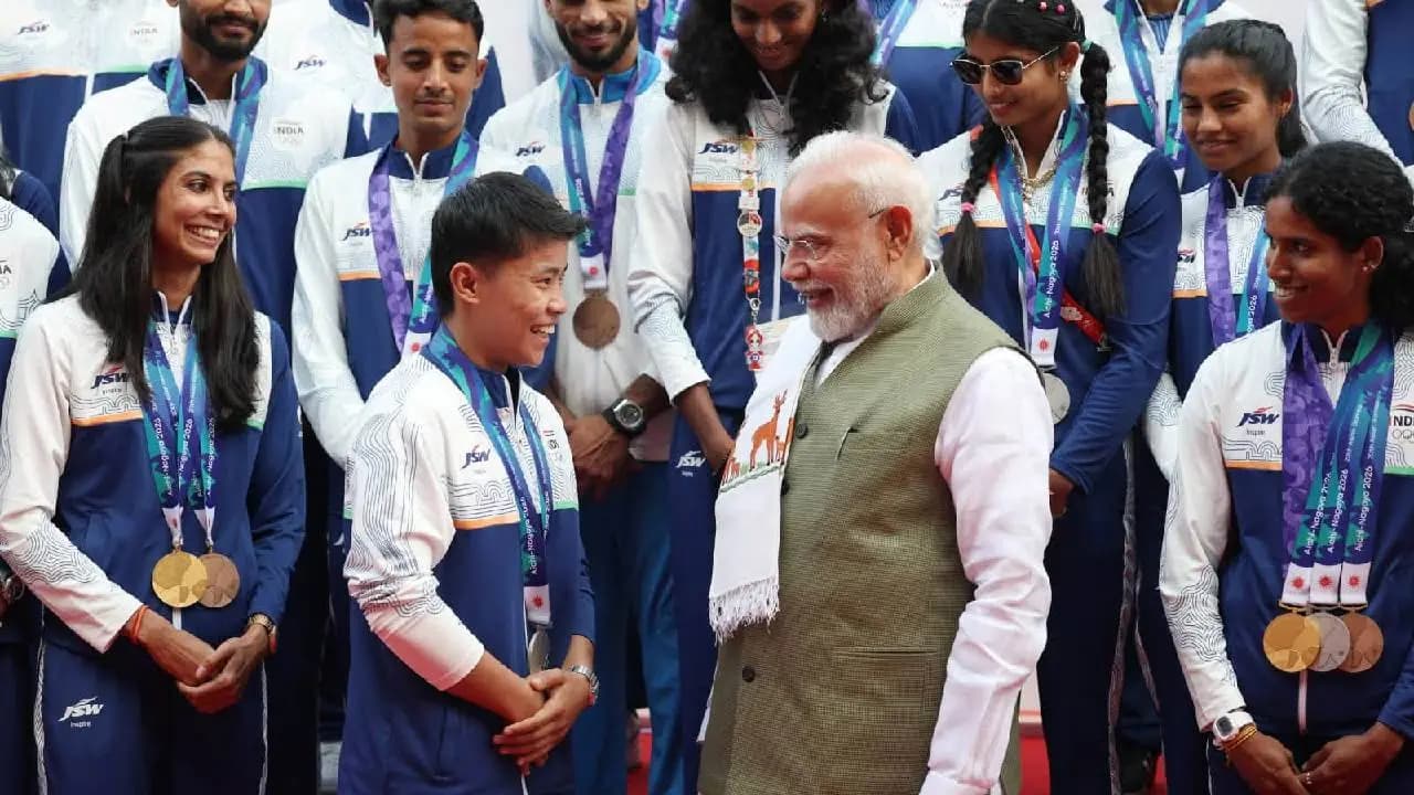 PM Modi links Asian Games success to new India